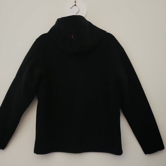 Spyder Black Thick Fleece Hooded Zipped Jacket M - Picture 6 of 10